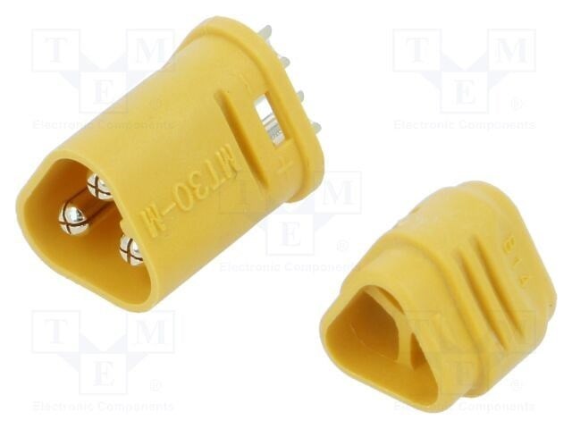 Amass MT30-M 3 Pin Erkek Motor ESC Güç Soketi