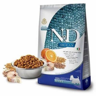 Ancestral Grain Morina Balıklı ve Portakallı Küçük Irk Düşük Tahıllı Yetişkin Köpek Maması 2,5 Kg