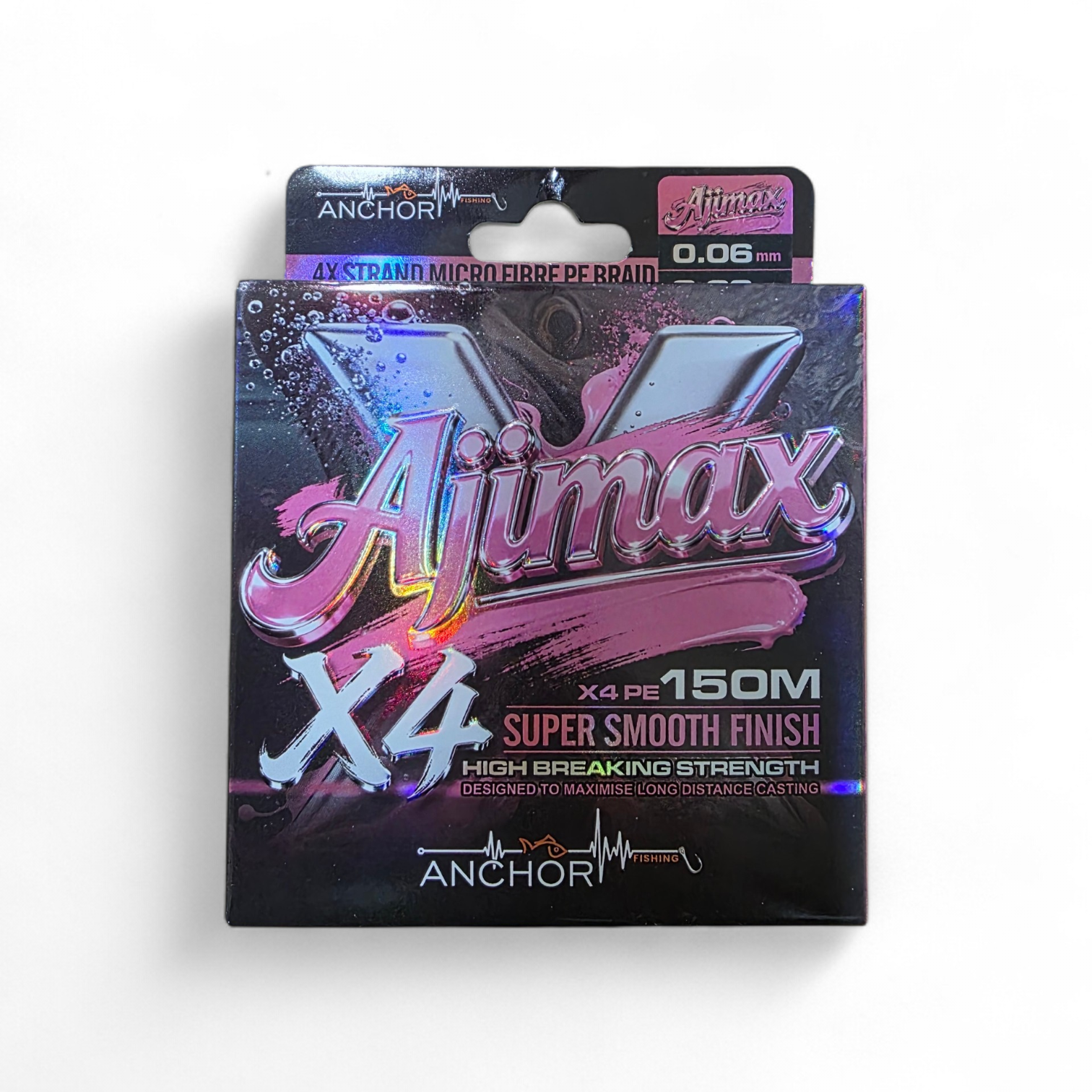 Anchor Ajimax X4 150 Mt Pink - 0.03MM