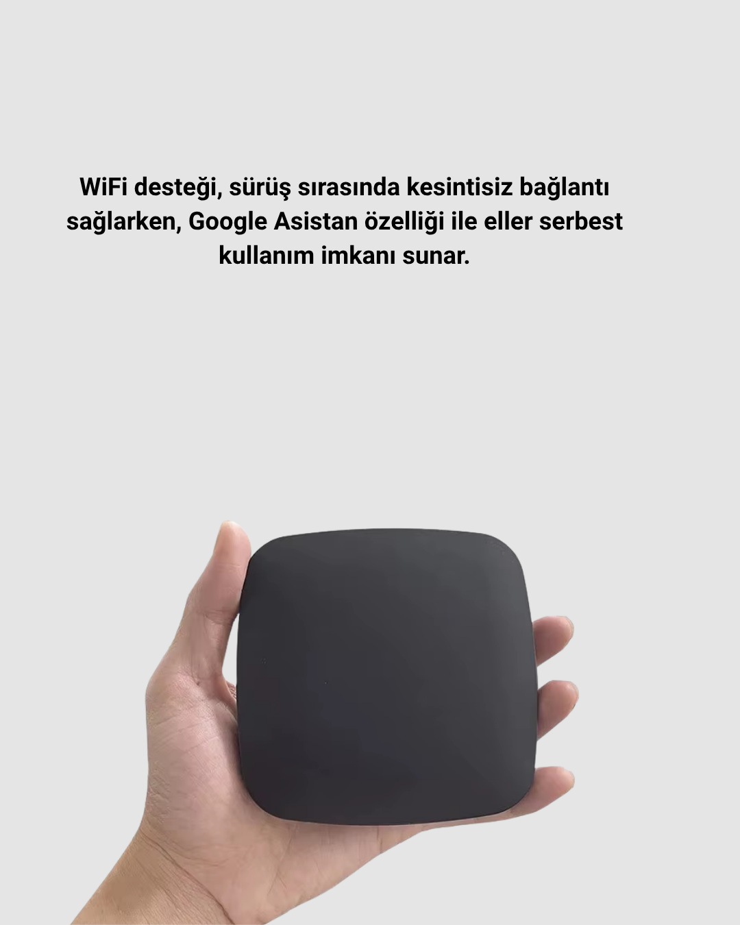 Android Auto Kablosuz Dönüştürücü Hızlı Eşleşme ve Sesli Asistan Destekli Yeni Nesil
