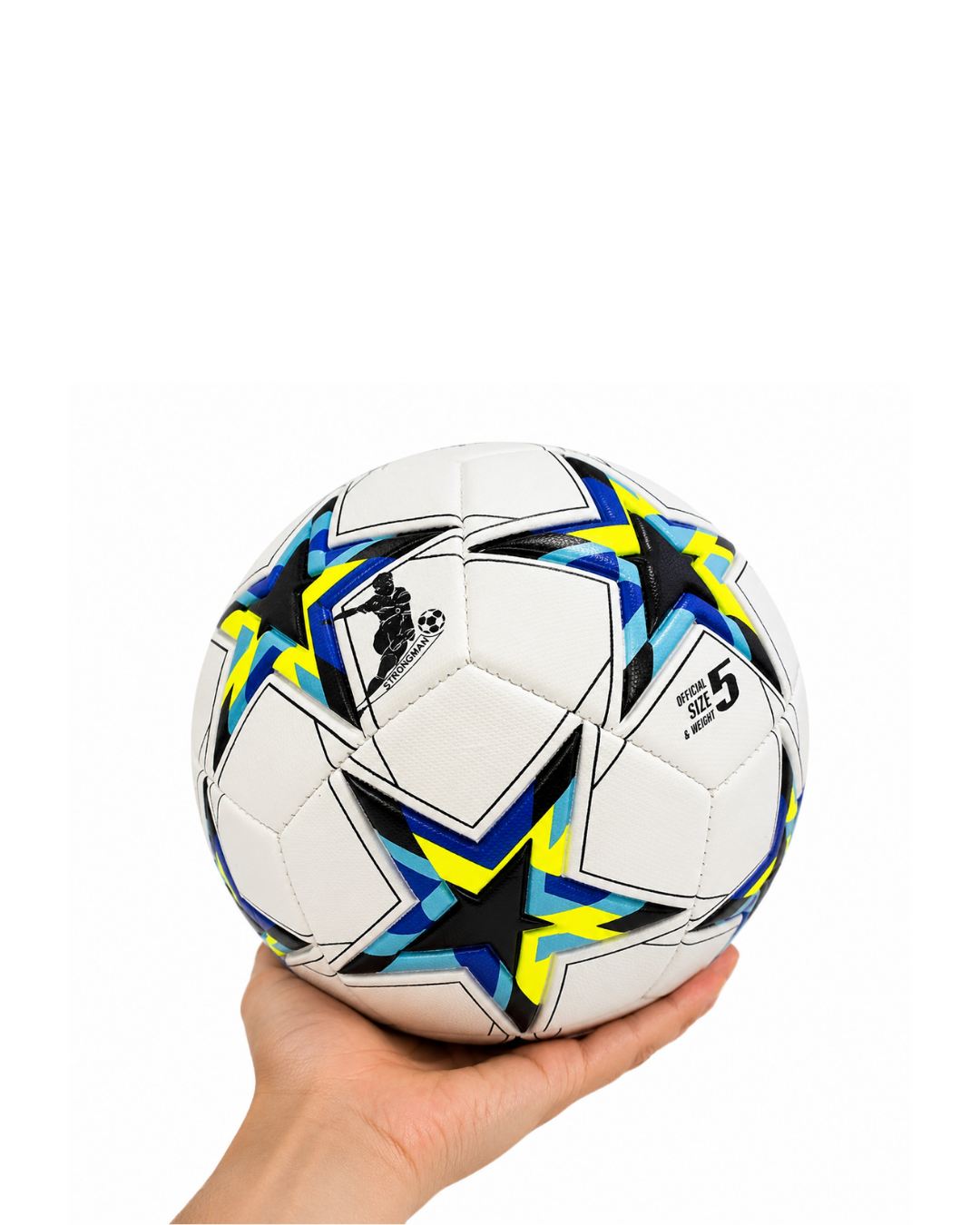 Antrenman ve Maç İçin Futbol Topu Kaymaz Yüzeyli Dengeli Sekme Yapısı
