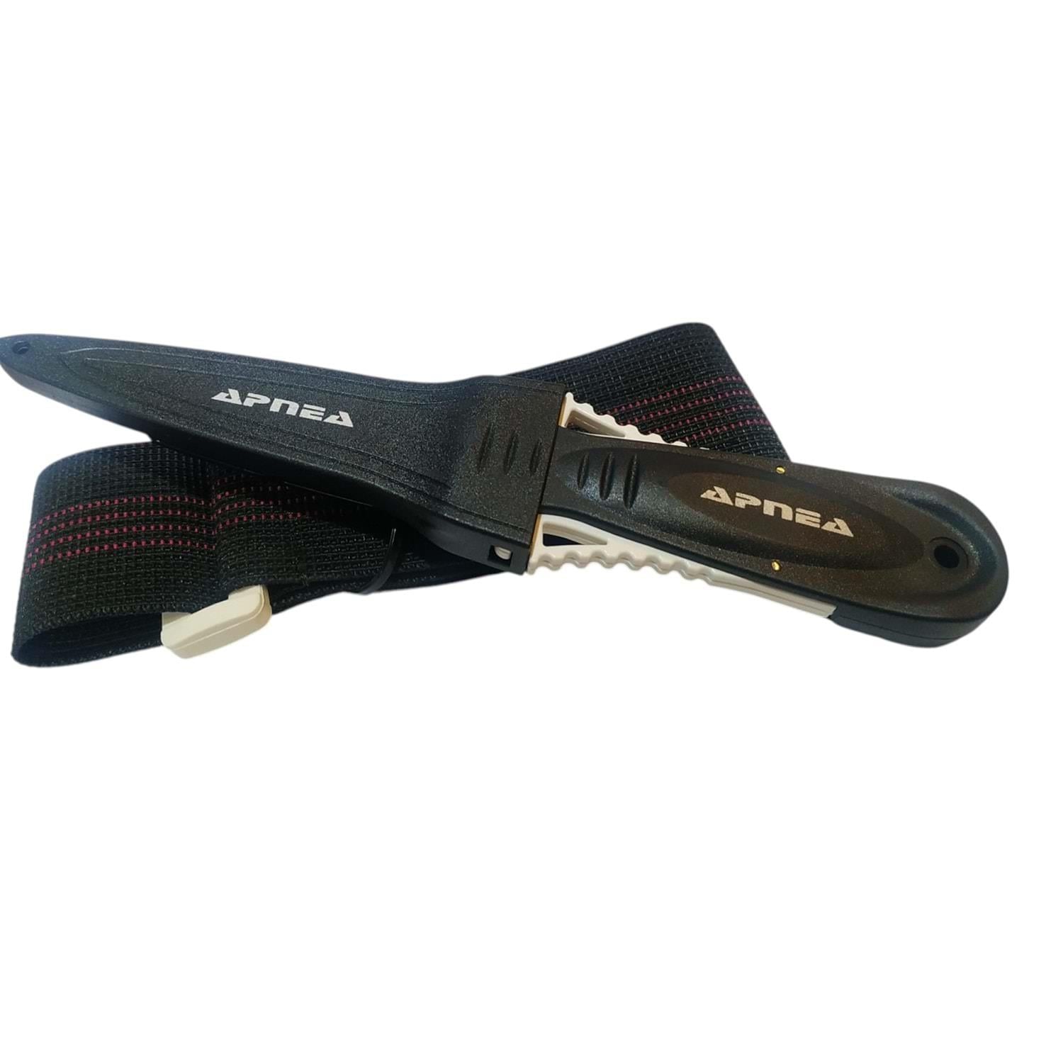 Apnea Attack 11cm Dalış Bıçağı Kol Bantlı Kakıçlı