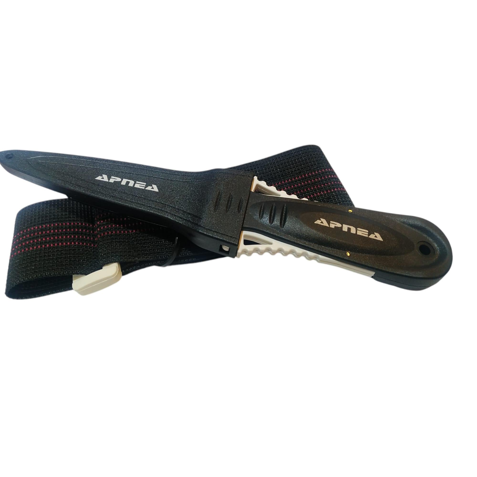 Apnea Attack 9cm Dalış Bıçağı Kol Bantlı Kakıçlı