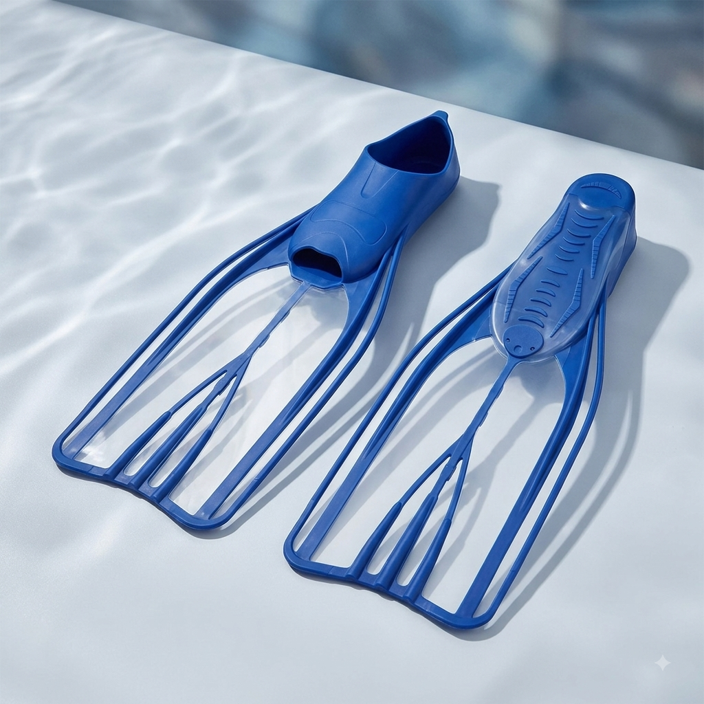 Apnea Split Dalış Paleti 182 Mavi Invisible 40-41 Numara