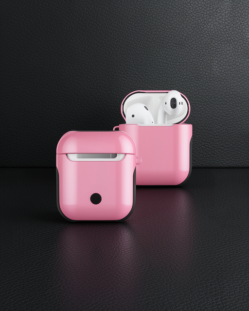 Apple Airpods 2 (2.nesil) 3in1 Kılıf - Pembe