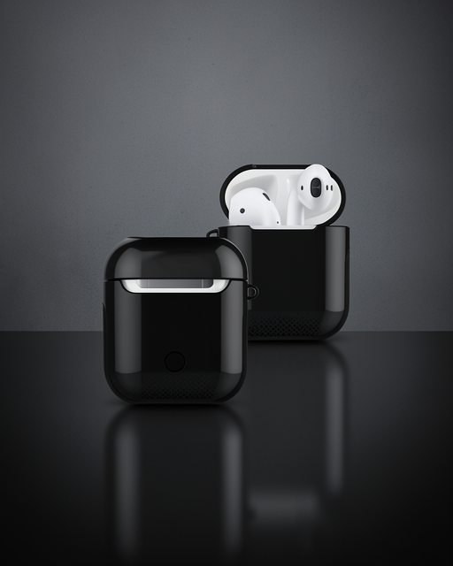 Apple Airpods 2 (2.nesil) 3in1 Kılıf - Siyah