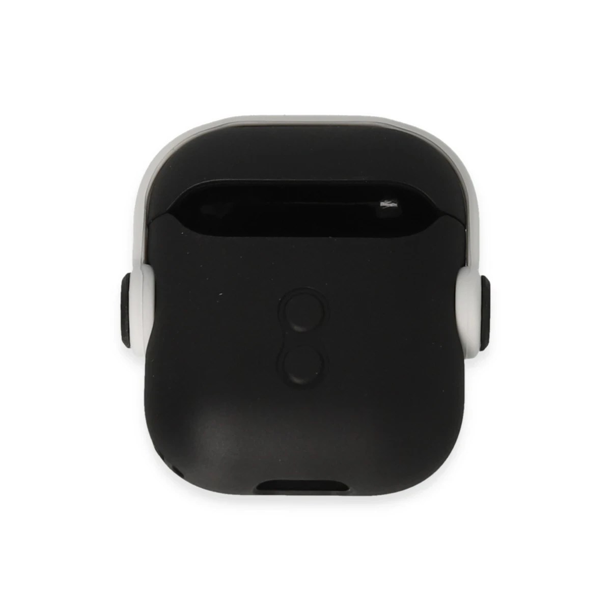 Apple Airpods 2 (2.nesil) Cool Kılıf - Siyah-Beyaz