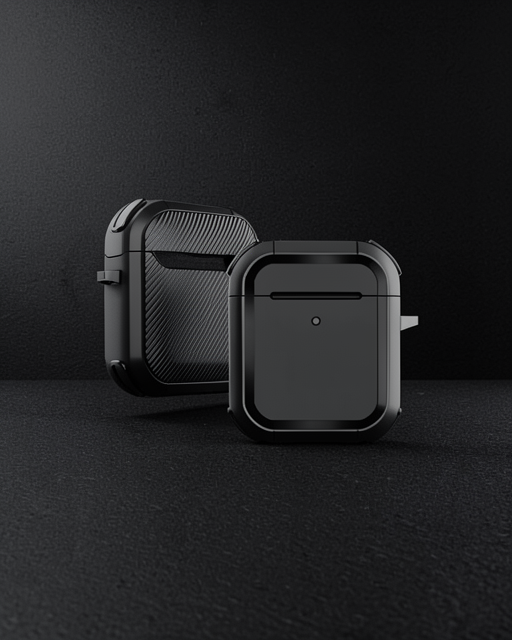 Apple Airpods 2 (2.nesil) Tank Kılıf - Siyah