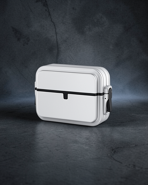 Apple Airpods 3 (3.nesil) 404 Kilitli Kılıf - Gri