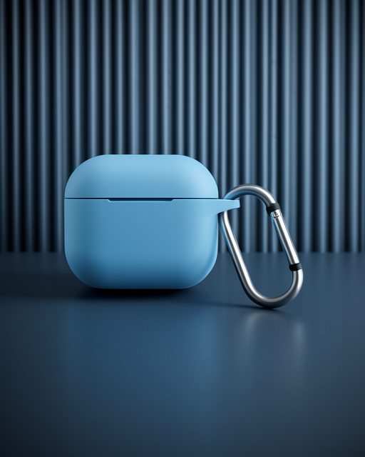 Apple Airpods 3 (3.nesil) Hang Kılıf - Mavi