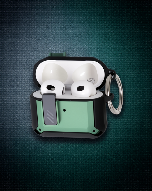 Apple Airpods 3 (3.nesil) Truva Kılıf - Yeşil