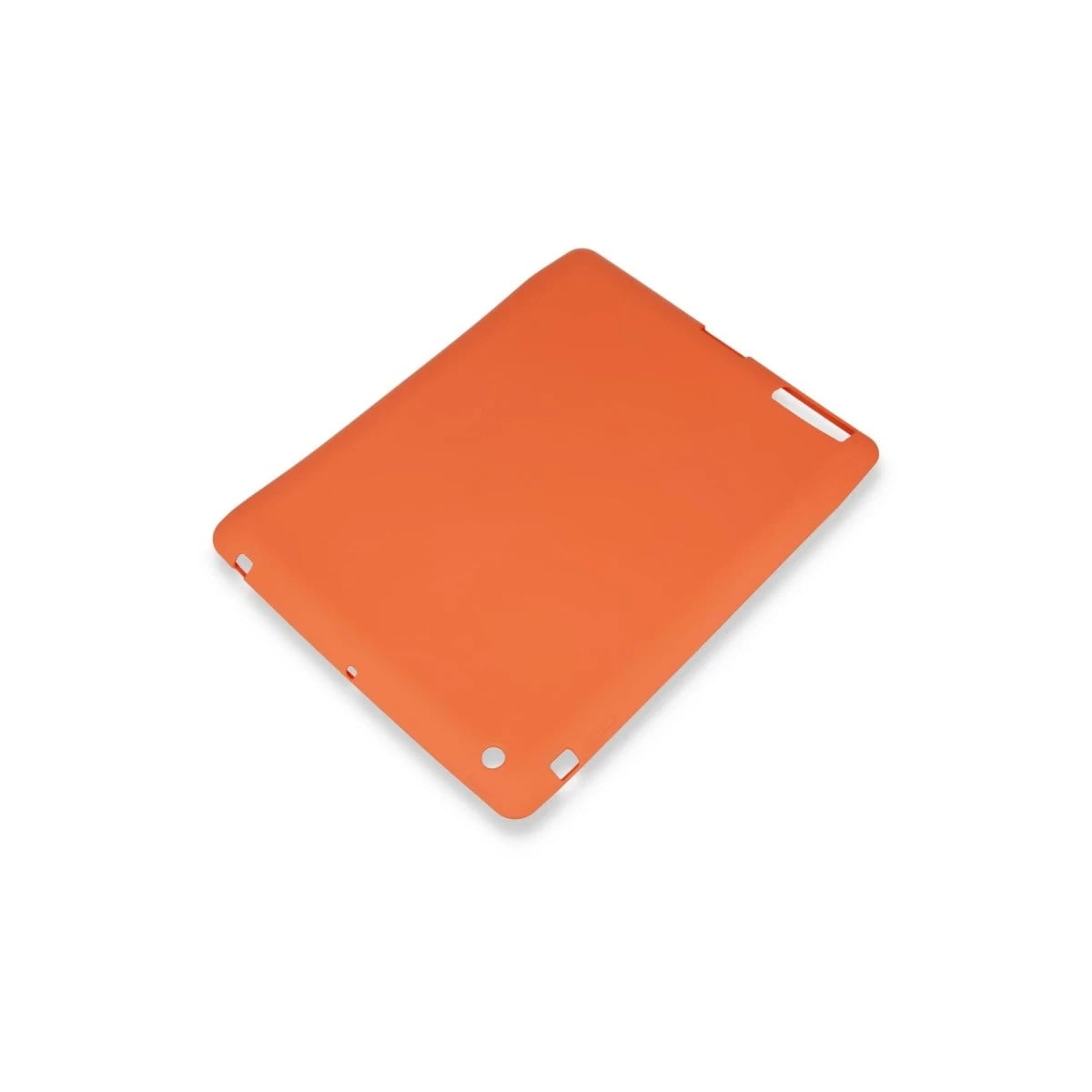 Apple iPad 4 9.7 Kılıf Evo Tablet Silikon - Turuncu