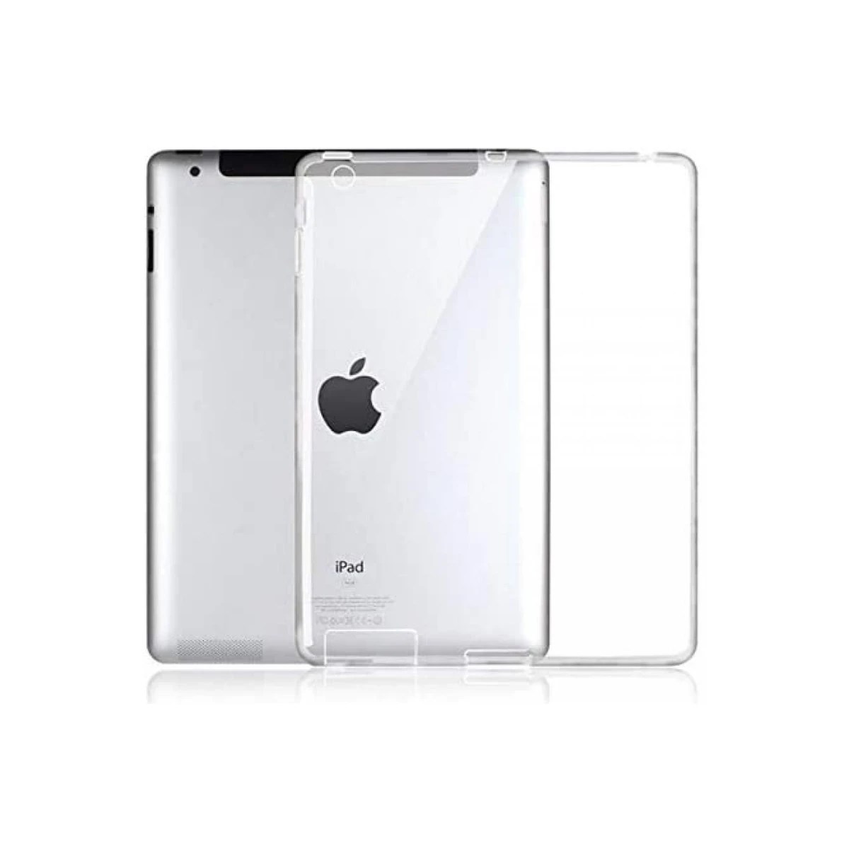 Apple iPad 4 9.7 Kılıf Tablet Şeffaf Silikon