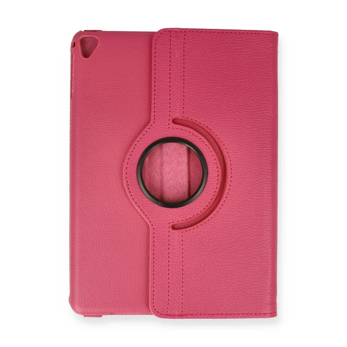 Apple iPad 9.7 (2018) Kılıf 360 Tablet Deri Kılıf - Pembe