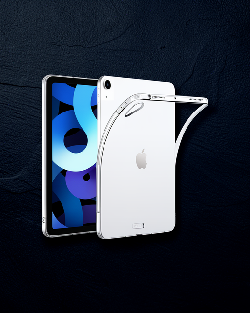 Apple İpad Air 5 (2022) Kılıf Tablet Şeffaf Silikon