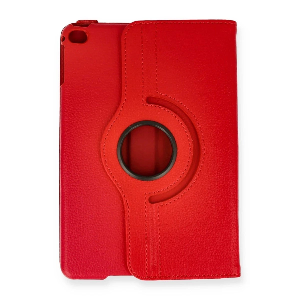 Apple iPad Mini 4 Kılıf 360 Tablet Deri Kılıf - Kırmızı