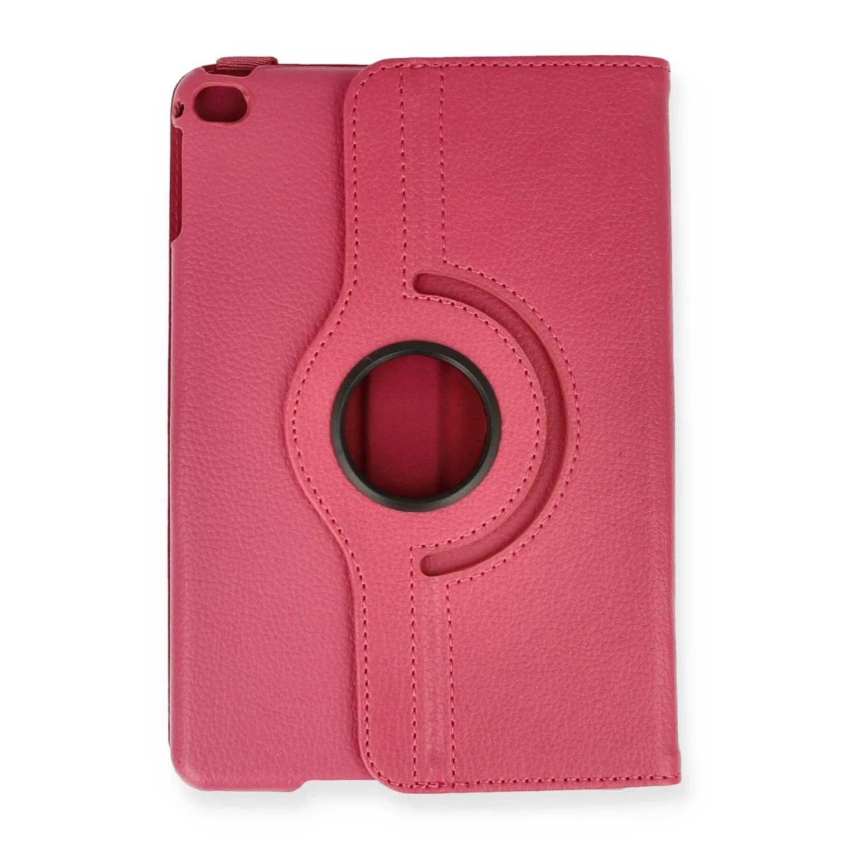 Apple iPad Mini 4 Kılıf 360 Tablet Deri Kılıf - Pembe