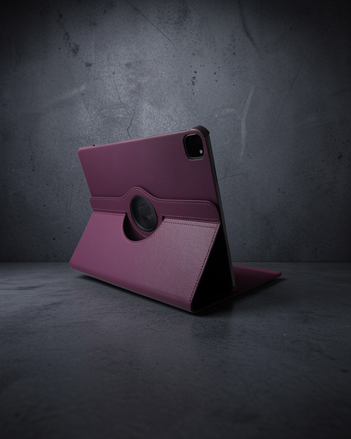 Apple İpad Pro 11 (2020) Kılıf 360 Tablet Deri Kılıf - Mürdüm