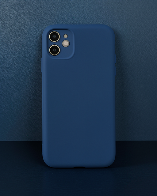 Apple İphone 11 Kılıf Nano İçi Kadife Silikon - Lacivert