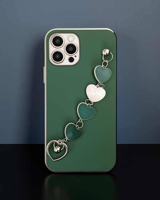 Apple İphone 12 Pro Kılıf Esila Silikon - Su Yeşili