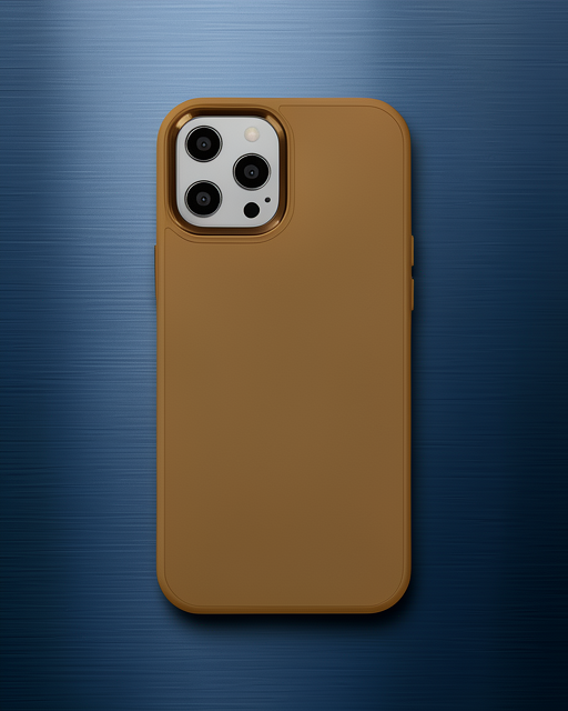Apple İphone 12 Pro Max Kılıf Asya Deri Silikon - Kahverengi