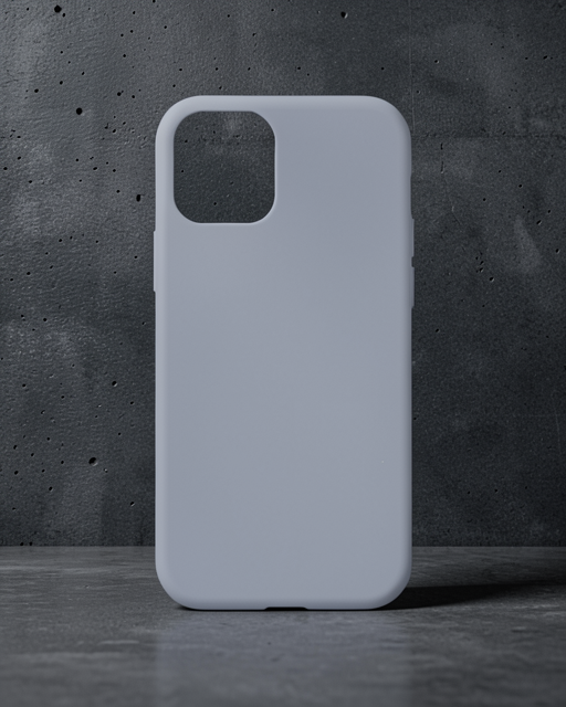 Apple İphone 12 Pro Max Kılıf Nano İçi Kadife Silikon - Gri