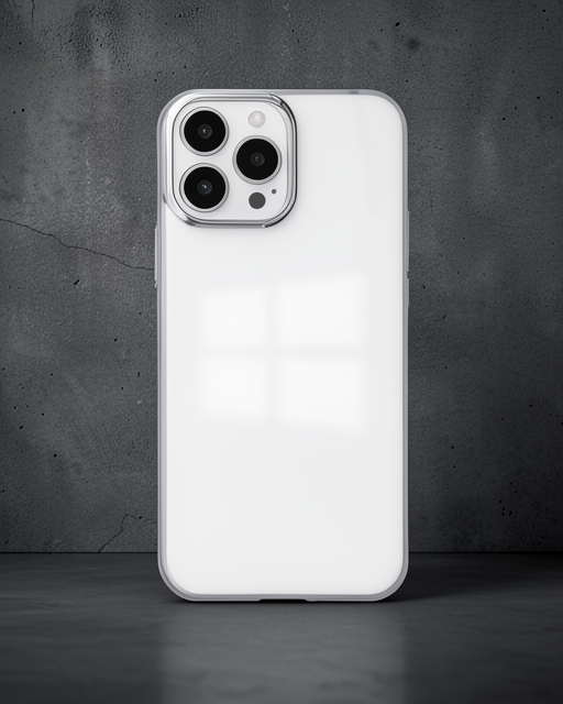 Apple İphone 13 Pro Kılıf Element Silikon - Gümüş