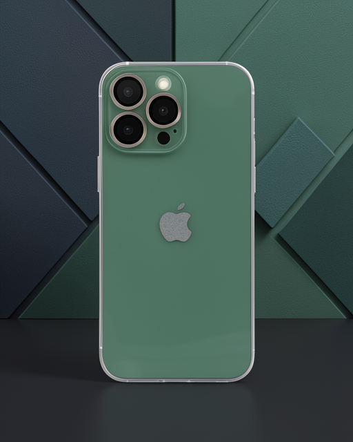 Apple İphone 13 Pro Kılıf Luko Lens Silikon -yeşil