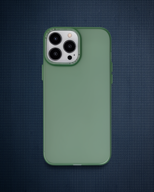 Apple İphone 13 Pro Kılıf Modos Metal Kapak - Koyu Yeşil