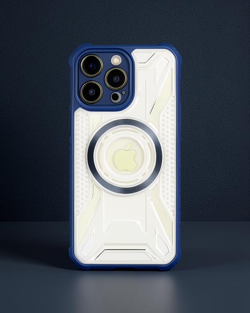 Apple İphone 13 Pro Kılıf Prag Magneticsafe Kapak - Lacivert