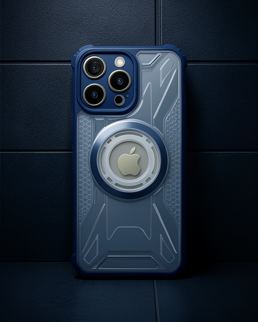 Apple İphone 13 Pro Max Kılıf Prag Magneticsafe Kapak - Lacivert