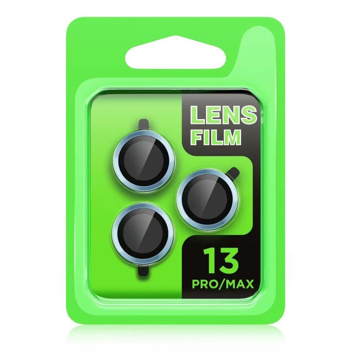 Apple iPhone 13 Pro Max Uyumlu Raze Metal Kamera Lens - Gri