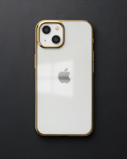 Apple İphone 14 Plus Kılıf Element Silikon - Gold