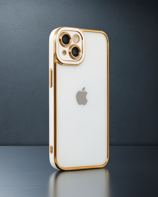 Apple İphone 14 Plus Kılıf Liva Lens Silikon - Beyaz
