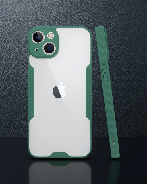 Apple İphone 14 Plus Kılıf Platin Silikon - Yeşil