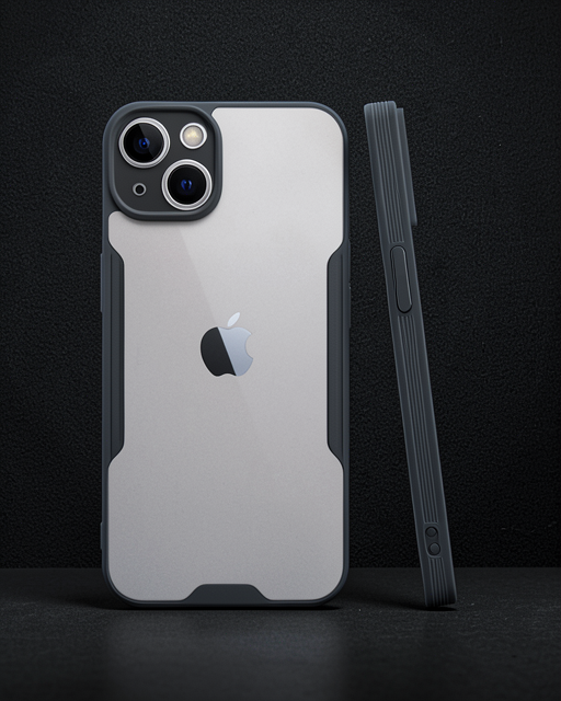 Apple İphone 14 Plus Kılıf Platin Silikon - Siyah