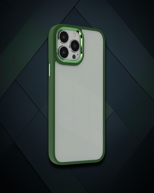 Apple İphone 14 Pro Kılıf Dora Kapak - Haki Yeşil