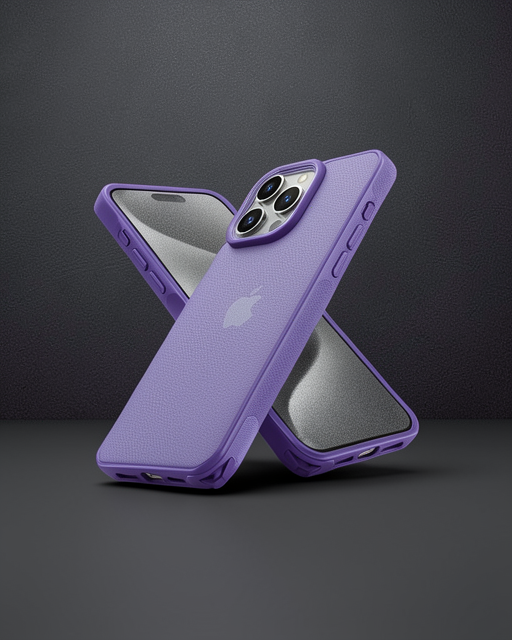 Apple İphone 14 Pro Kılıf Elegant Kapak - Derin Mor