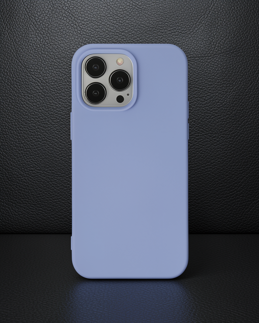 Apple İphone 14 Pro Kılıf Nano İçi Kadife Silikon - Lila