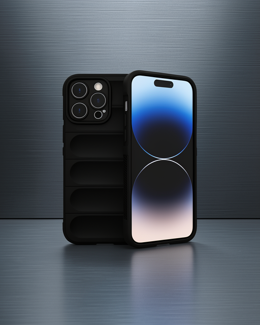 Apple İphone 14 Pro Kılıf Optimum Silikon - Siyah