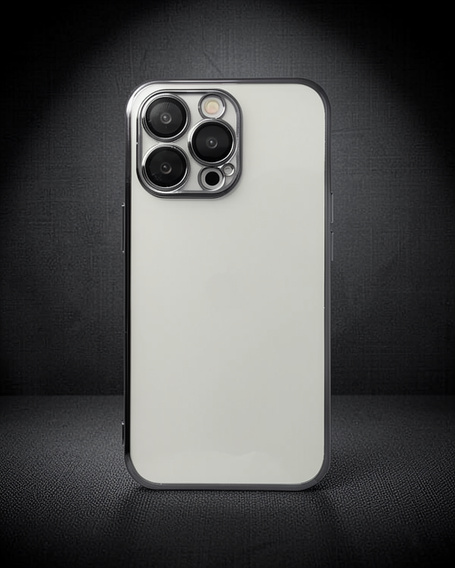 Apple İphone 14 Pro Kılıf Razer Lensli Silikon - Siyah