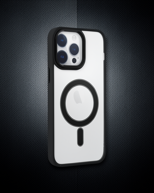 Apple İphone 14 Pro Kılıf Room Magneticsafe Silikon - Siyah