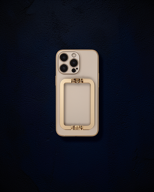Apple İphone 14 Pro Max Kılıf Coco Elit Kapak - Gold