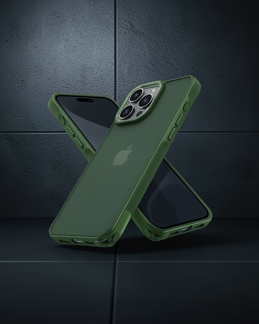 Apple İphone 14 Pro Max Kılıf Elegant Kapak - Yeşil