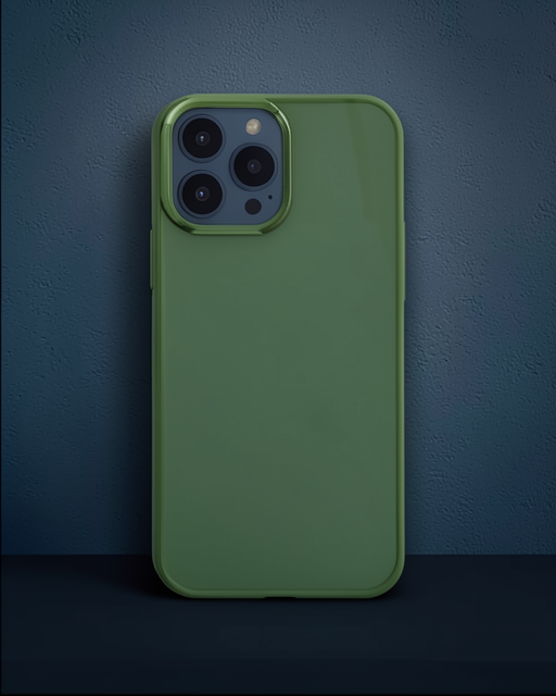 Apple İphone 14 Pro Max Kılıf Element Silikon - Yeşil