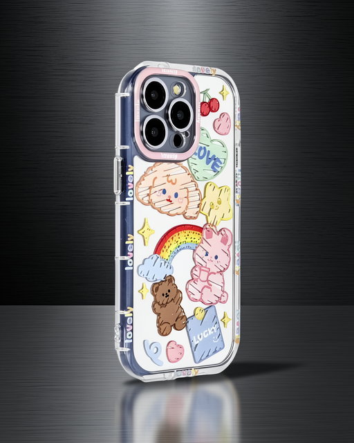 Apple İphone 14 Pro Max Kılıf Reflexion Desenli Kapak - Desen 4
