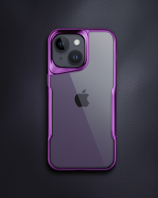 Apple İphone 15 Kılıf Boyi Silikon Kapak - Derin Mor