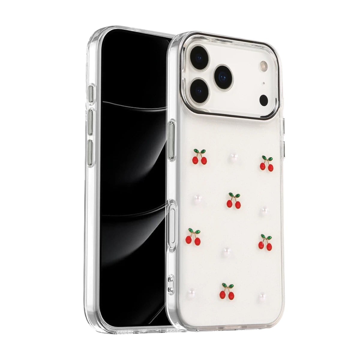 Apple iPhone 17 Pro Fiyonk Desenli Kapak - Desen 9
