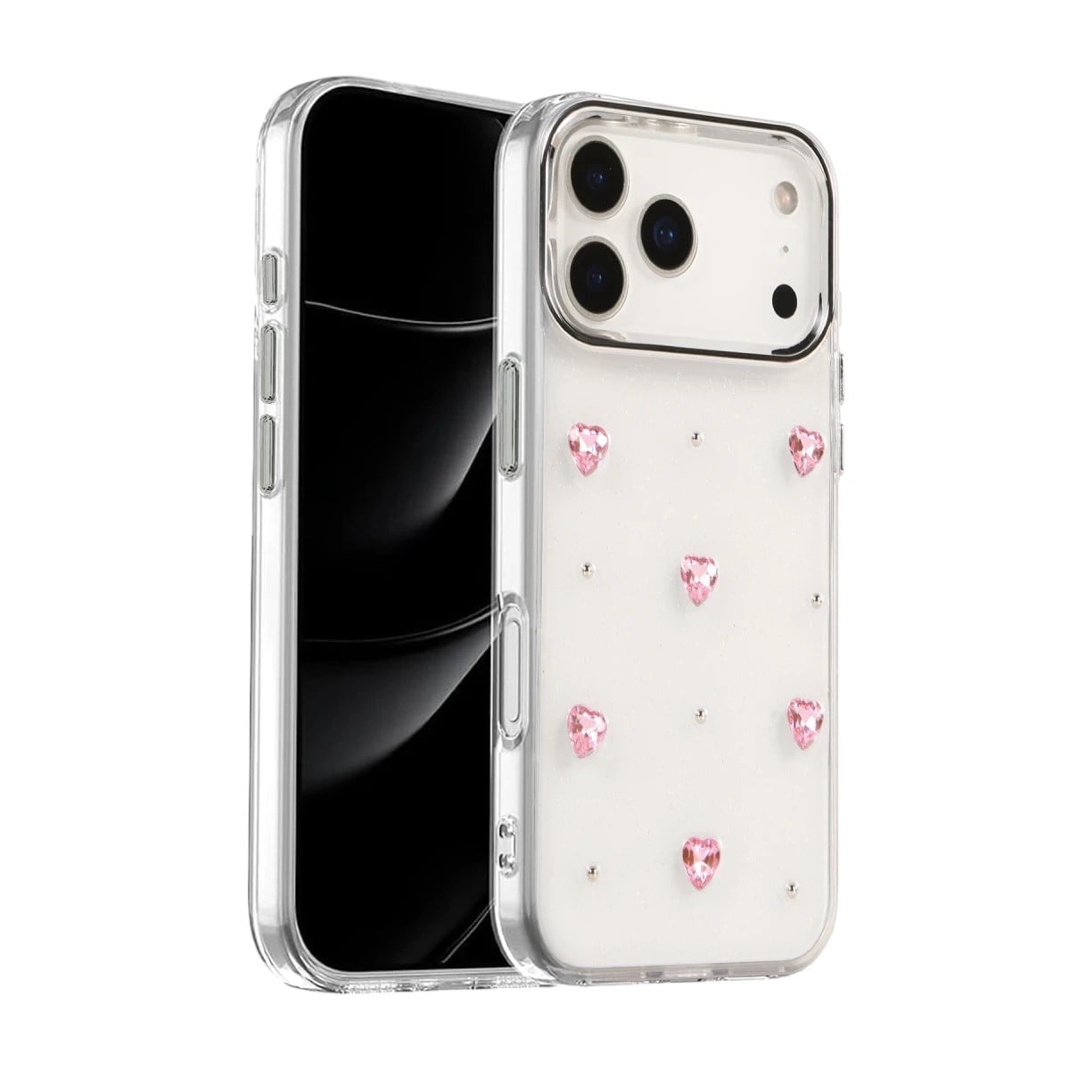 Apple iPhone 17 Pro Max Fiyonk Desenli Kapak - Desen 3