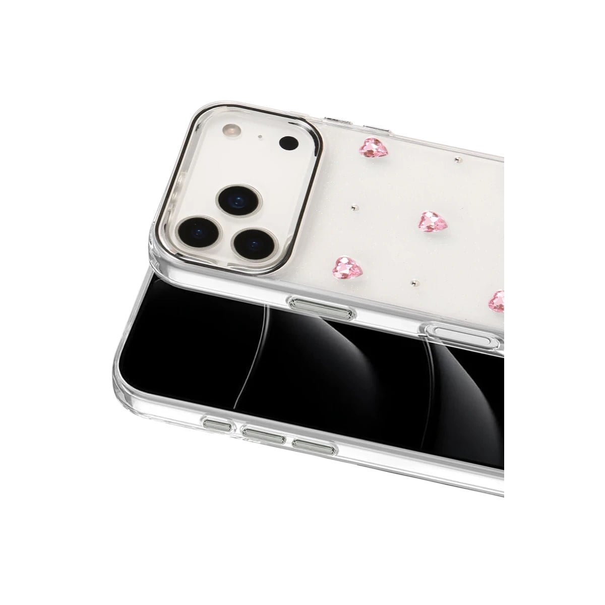 Apple iPhone 17 Pro Max Fiyonk Desenli Kapak - Desen 3